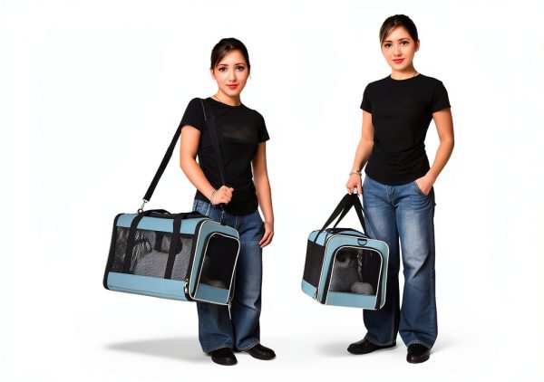 GAPZER Pet Carrier Soft-Sided Escape-Resistant Medium Dog-6