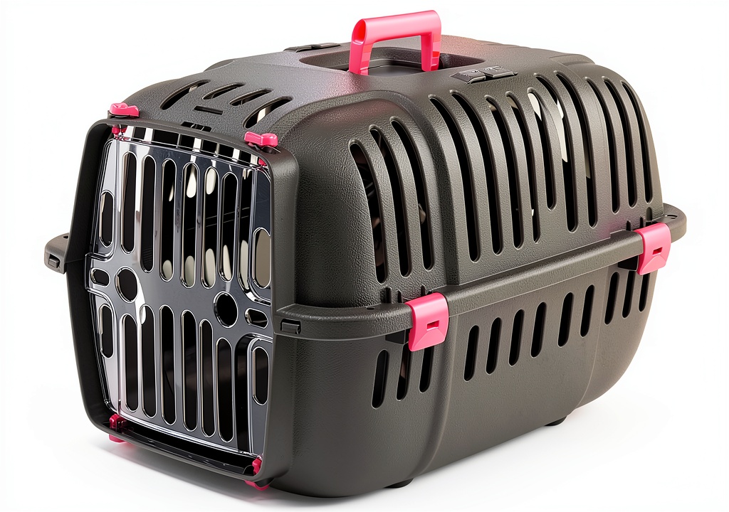 Ferplast Jet pet carrier in use during car travel