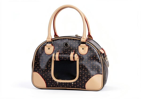 Adrienes Choice Pet Carrier Airline Approved PU Leather-2