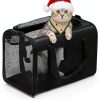 Conlun Pet Carrier Soft Sided Cat Dog Travel Carrier-0