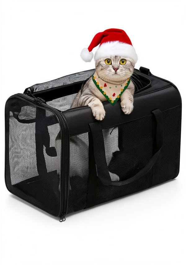 Conlun Pet Carrier Soft Sided Cat Dog Travel Carrier-0