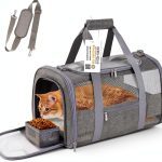 CUSSIOU Airline Approved Pet Carrier Soft Sided Lightweight-0