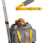 Chengjian Pet Carrier Airline Approved Rolling Wheels-0
