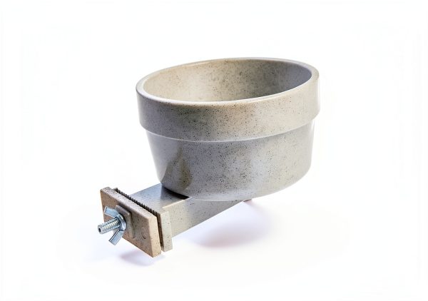 Lixit Pet Carrier Bowl Granite Dog Cat Travel Water Feeder-3