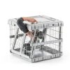 Apollo Foldable Dog Crate Collapsible Wheels Escape Proof-2