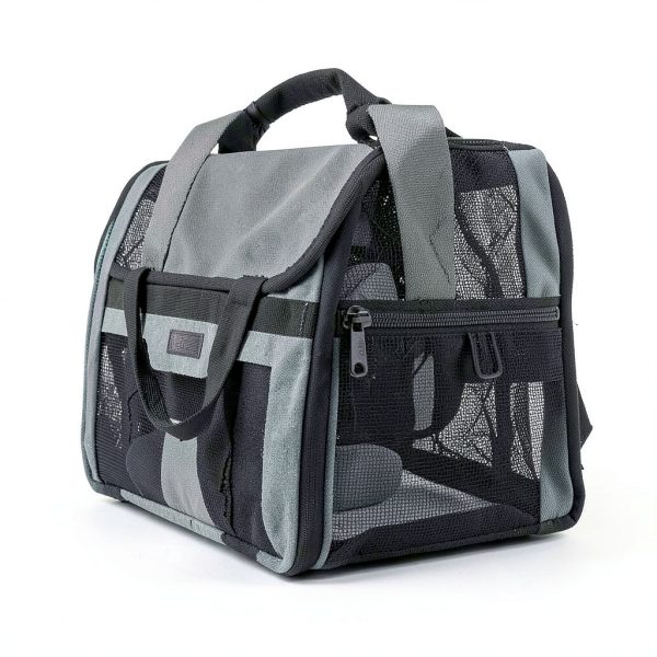 BALEINE Pet Carrier Breathable Mesh Collapsible Dog Cat-6