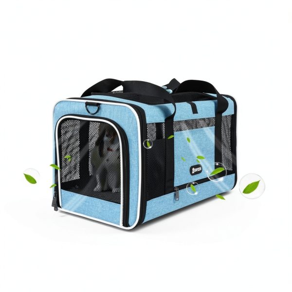 GAPZER Pet Carrier Soft-Sided Escape-Resistant Medium Dog-2