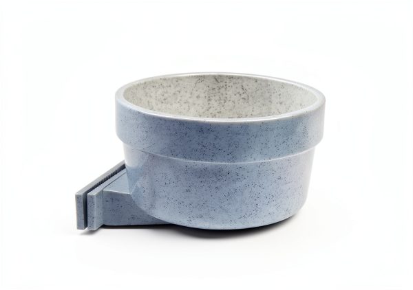 Lixit Pet Carrier Bowl Granite Dog Cat Travel Water Feeder-4