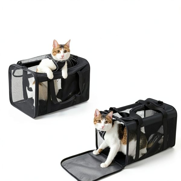 Conlun Pet Carrier Soft Sided Cat Dog Travel Carrier-2