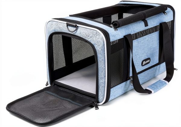 GAPZER Pet Carrier Soft-Sided Escape-Resistant Medium Dog-0
