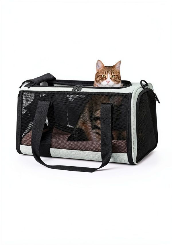 Petsfit Airline Approved Cat Carrier Safety Design Travel-8