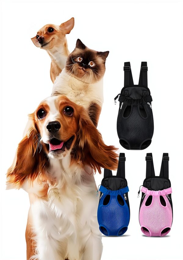 Mingxing Pet Carrier Backpack Lightweight Breathable Cat Dog-3