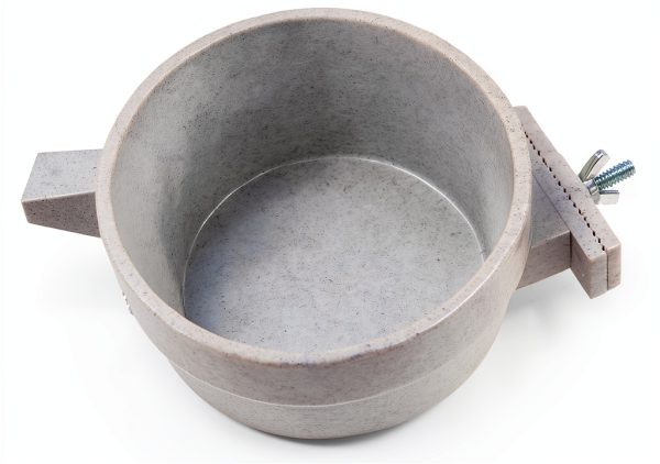 Lixit Pet Carrier Bowl Granite Dog Cat Travel Water Feeder-0