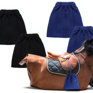 Stirrup Covers Sunnymove English Saddle Iron Saver 4 Piece Mohair Set-0