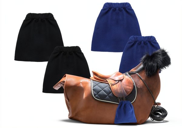 Stirrup Covers Sunnymove English Saddle Iron Saver 4 Piece Mohair Set-0