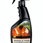 5 Star Equine Horse Saddle Pad Cleaner & Soak - Works on Horse Blankets, Wool and as a Leather Cleaner - Cleans, Freshens, Preserves & Softens 4-6 Equine Saddle Pads 24 oz. Spray Bottle-0