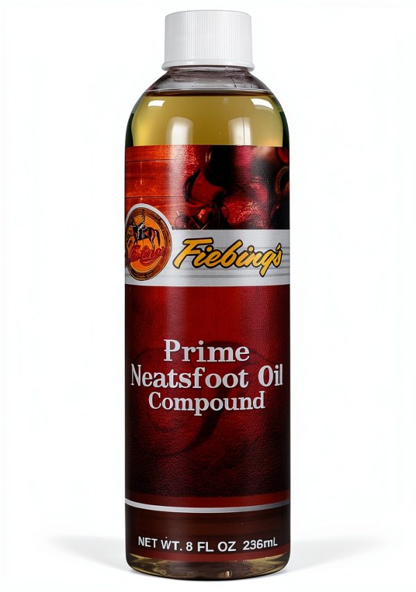 Neatsfoot Oil Fiebing's Leather Conditioner 8 oz Synthetic Natural Oil-0