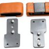2-1/2 Leather Wrapped Genuine Blevins Buckles Set Vertical Post Western Saddle-0