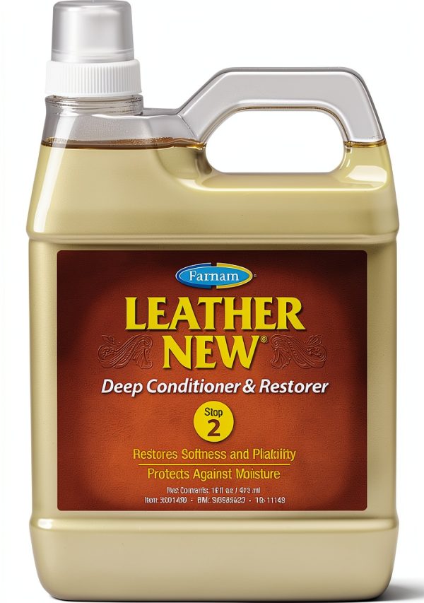 Farnam Leather Deep Cleaning Conditioner and Restorer for Saddles 32-0