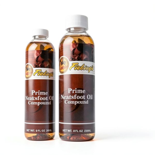 Neatsfoot Oil Fiebing's Leather Conditioner 8 oz Synthetic Natural Oil-3