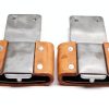 2-1/2 Leather Wrapped Genuine Blevins Buckles Set Vertical Post Western Saddle-3