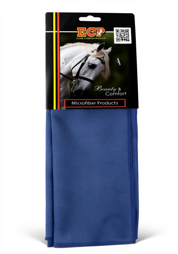 ECP Equine Comfort Products Microfiber Tack Cleaning Towels, Lifts Dirt, Dust & Sweat from Saddles, Bridles & Girths, Polishes Metal & Boots, Chemical-Free Leather Care, for Shows & Daily Use, 3-Pack-6